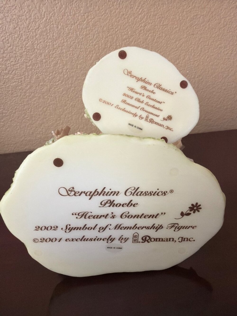 Seraphim Classics Phoebe Heart's Content 2002 Angel Figurine & Ornament Set - Picture 14 of 16